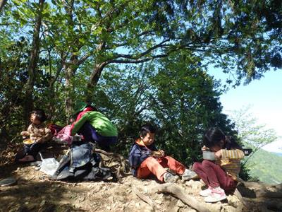 子連れ登山