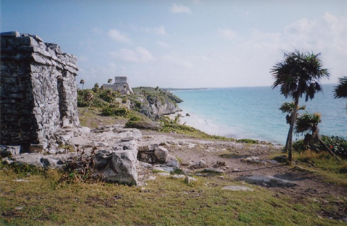 Maya civilization Tulum ruin
