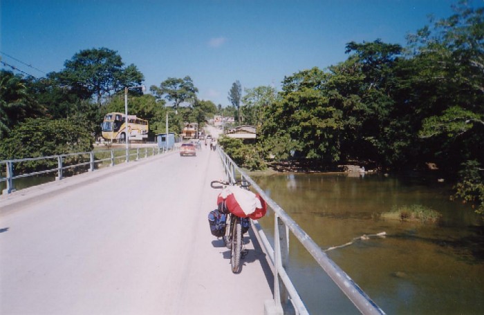 border of Belize - Guatemala