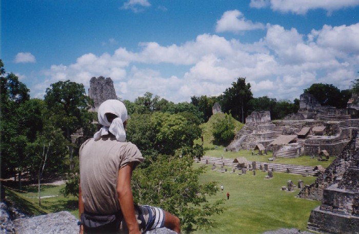 Huge ruins Tikal