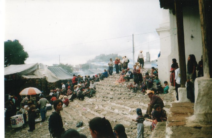 Maya people`s temple