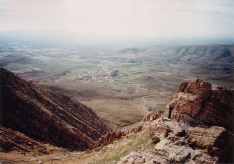 イラク／聖マティ修道院からの眺望