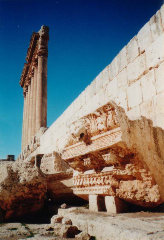 レバノン／バールベック遺跡、ジュピター神殿