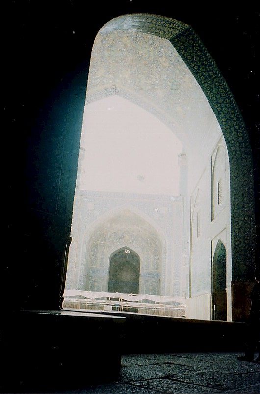 イラン／王のモスク（イマームモスク）内部
