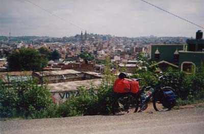 メキシコ中央高原　田舎町