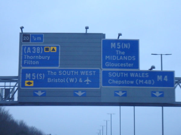 イギリスの高速道路