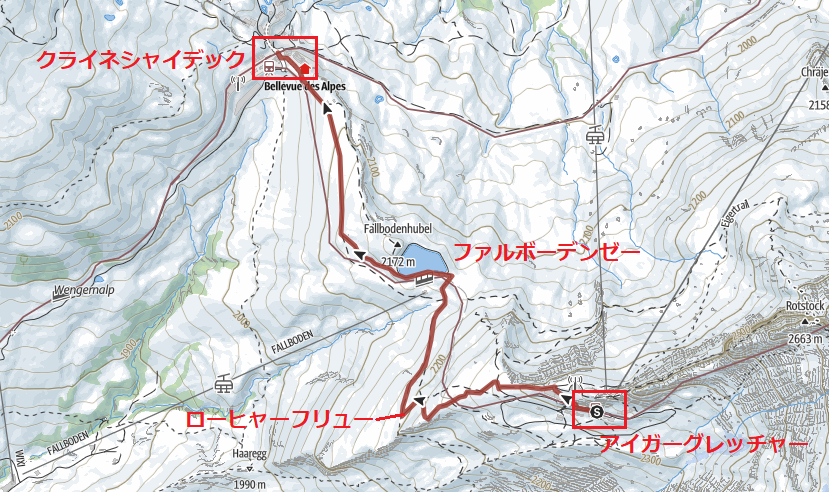 ハイキング地図