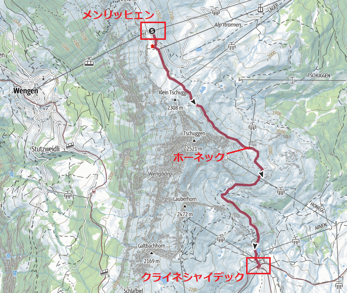 ハイキング地図